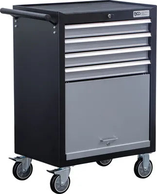 Produktbild von BGS Werkstattwagen 4 Schubladen 1 Klappfach leer - 6070
