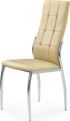 Obrázok produktu pre Halmar Jedálenská stolička K209 - béžová / chróm