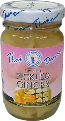 Produktbild von Thai Dancer Sushi Ingwer (100g/ 50g ATG) | Eingelegter Ingwer | Pickled Ginger