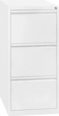 Produktbild von Gürkan Hängeregistraturschrank verkehrsweiß 3 Schubladen 40,0 x 62,0 x 101,0 cm