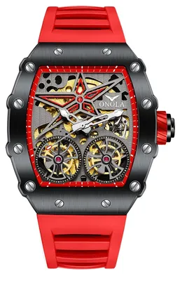 Immagine prodotto di Orologio automatico da uomo con cinturino in silicone