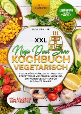 Produktbild von XXL Ninja Dual Zone Kochbuch Vegetarisch