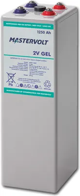 Immagine prodotto di Mastervolt Batteria trazione SV 2V-1250Ah Traktionsgel