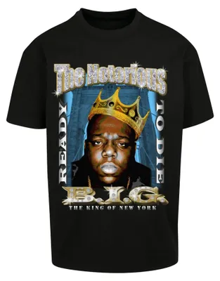 Image de Mister Tee - T-shirt « Crown » pour homme, taille grande TN2776 (M) (noir)