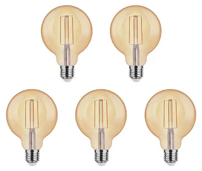 Produktbild von Asalite G95 E27 LED-Lampe 7W 650lm 2000K 220-240V 5 Stück