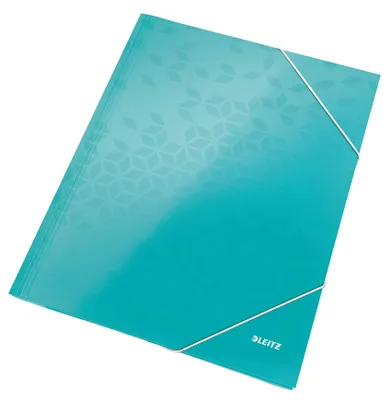 Immagine prodotto di LEITZ 3982-00-51 Cartella angolare WOW DIN A4 in cartone blu ghiaccio