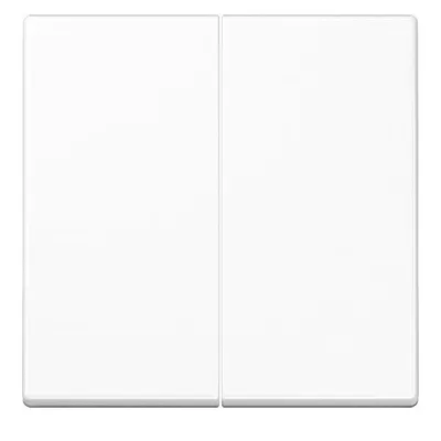 Immagine prodotto di Pulsante di comando Jung 2-gang standard A1702WW (A1702WW)