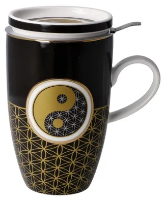 Produktbild von Goebel Yin Yang Schwarztee-Becher mit Sieb