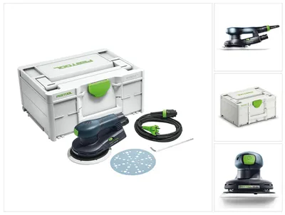Zdjęcie produktu dla Festool ETS EC 150/5 EQ-Plus 400 W 150 mm bezszczotkowa szlifierka oscylacyjna ( 576329 ) + Systainer