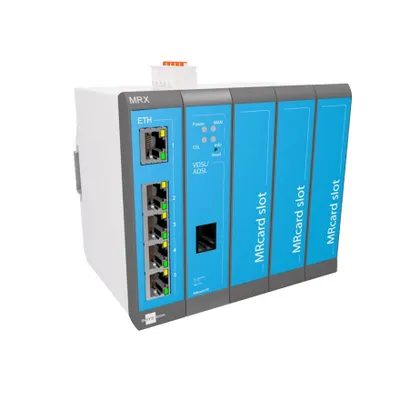Produktbild von INSYS icom MRX5 DSL-B modularer VDSL-/ADSL-Router Annex J/B VPN-Option