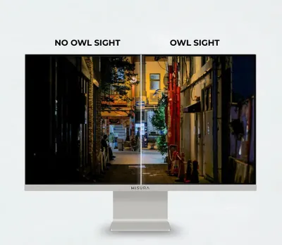 Produktbild von 27" farbiger IPS-Monitor 120 Hz - MISURA VIVA Moon Silver