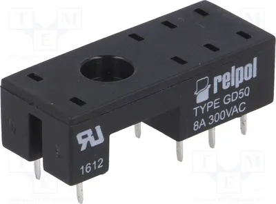 Zdjęcie produktu dla 1 x Gniazdo 300 VAC
Zastosowanie: RMB841, RMB851
Prąd: 8 A
Pin: 8
Montaż: GD50
Elektromagnes