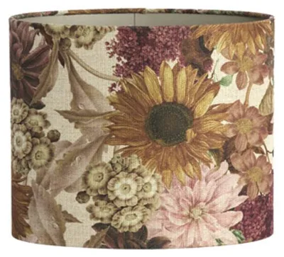 Image de Abat-jour - blanc - ROSEWOOD - textile - E27 - 3830517 - Light & Living