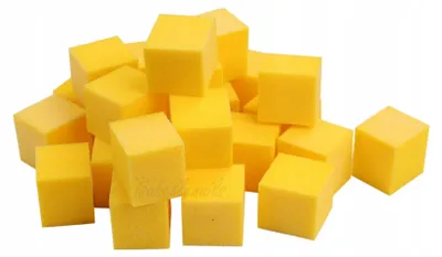 Produktbild von Isabellenails 25x Mini Polierblock Schleifblock Gelb 100/100