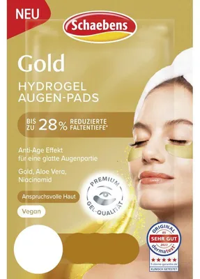 Produktbild von Schaebens GOLD Hydrogel Augen-Pads