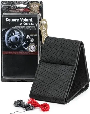 Produktbild von MAMMOOTH A050 226440 Lenkradbezug Ø36-38cm Schwarz Lenkradhülle