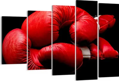 Produktbild von Bild auf Leinwand - Leinwandbild - Sport Handschuhe Leder Wettkampf - 150x100cm - Wand Bild - Wanddeko - Leinwanddruck - Bilder - Kunstdruck - Leinwand bilder - Wandkunst - EG150x100-2211