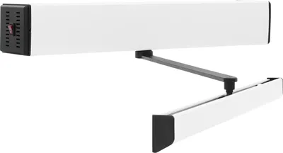Produktbild von Automatischer Schwenktüröffner - Motor - Fernbedienung & Sensor - 99° Öffnungswinkel - Bürstenloser Motor - 24V DC - AC 100–240V - Aluminiumlegierung - Dunkelgrau