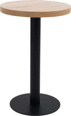 Obrázek produktu pro Maison Exclusive – Bistro stůl světle hnědý 50 cm, MDF