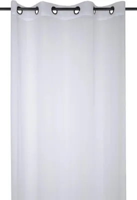 Produktbild von Transparenter Vorhang Voilageweiß, pflegeleicht, mit 8 Ösen, 135 x 260 cm
