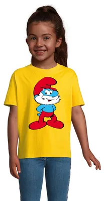 Produktbild von PapaSchlumpf Kinder T-Shirt Print Comicmotiv Shirt