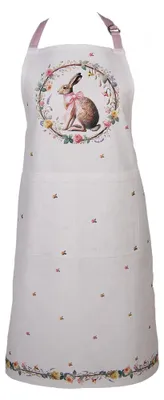 Produktbild von Clayre & Eef Küchenschürze 70x85 cm Beige Baumwolle