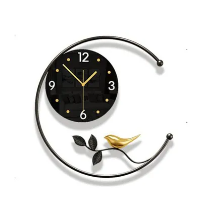Produktbild von Wanduhr, 45*46cm  Metall Clock, Silent Wanduhren, wanduhr, Wohnzimmeruhr