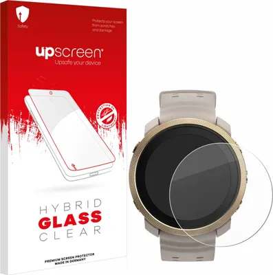Produktbild von upscreen Schutzglas für Polar Vantage M3 Schutzfolie Panzer Folie Glas Display Schutz klar