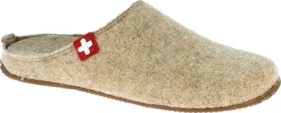 Produktbild von Living Kitzbühel Filz - Schweizer Kreuz Pantoffeln Integriertes Fußbett, Sohle aus rutschhemmendem, abriebfestem Naturkautschuk, Bequem und flexibel