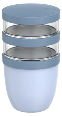 Produktbild von Mepal Ellipse Lunchpot 500 ml + 2x 200 ml - Nordic Blue