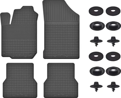 Produktbild von Gummimatten Mit Stoppern Für: Citroen C3 I (2002-2009) Schwarz Set