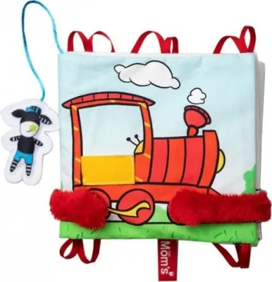Zdjęcie produktu dla Książeczka sensoryczna Ciuchcia Hencz Toys dla niemowląt