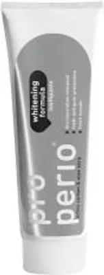 Produktbild von Pro Perio Whitening Formula, Zahnpasta mit aufhellender Formel Aktivkohle & Aloe vera, 125 ml