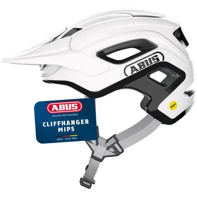 Produktbild von ABUS MTB-Helm Cliffhanger MIPS - Fahrradhelm für anspruchsvolle Trails - mit MIPS Aufprallschutz & großen Lüftungsöffnungen - für Damen und Herren - Weiß, Größe L