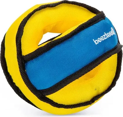 Zdjęcie produktu dla Beeztees Fetch Nylon Niebieski/Żółty, Motyw: Nylonowa piłka