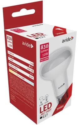 Productafbeelding van Avide LED R63, 10W, E27 fitting, 3000K, 830 lumen