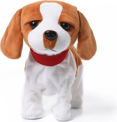 Produktbild von Kids Electric Walking Dog Niedlich Plüschpuppy mit Musik Barking Funktion Anerkennung Educational Toy Peking Hund