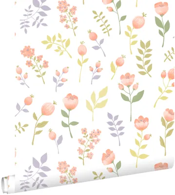 Immagine prodotto di ESTAhome carta da parati fiori pastello 50 x 900 cm