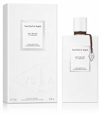 Produktbild von Van Cleef & Arpels Oud Blanc, Unisex, 75 ml, Dattel (Frucht), Weihrauch, Oud, Rose, Vanille, Weißer Moschus, Spray