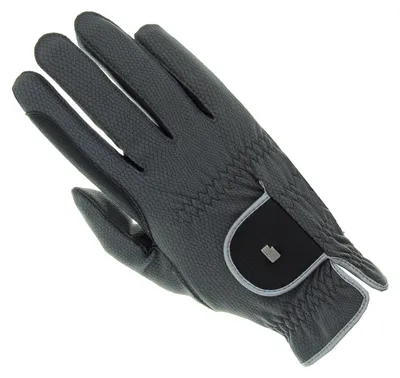 Produktbild von Reithandschuh Winter Malta anthrazit/silver 71/2