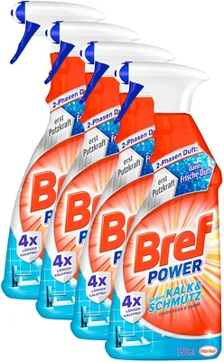 Produktbild von Bref Power Kalk & Schmutz 750 ml (4er Pack)