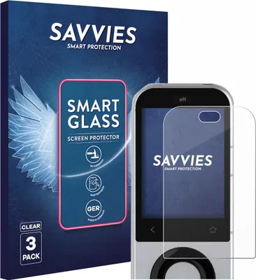Produktbild von 3x Savvies Schutzglas Folie für Sofabaton X2 9H Panzer Schutzfolie Glas Displayschutz klar transparent