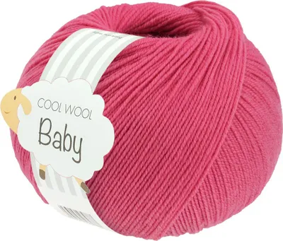 Produktbild von Lana Grossa - Cool Wool Baby 0341 himbeer