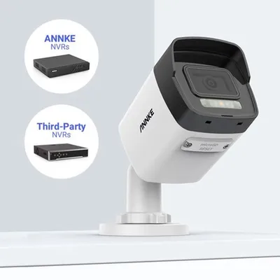 Image de Caméra de surveillance - Extérieure - Résolution 5 MP - PoE - Étanchité IP67 - Vision nocturne