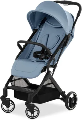 Produktbild von Reisebuggy – Kompakter Kinderwagen – Bequemes Reisen – Leicht und zusammenklappbar – Bis zu 25 kg – Blau