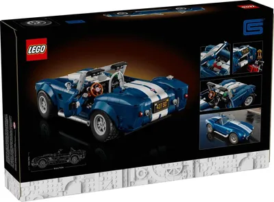 Obrázek produktu pro LEGO ICONS Shelby Cobra 427 S/C, Sada na stavění, 18 rok/roky, Plast, 1241 kusů, 1,57 kg