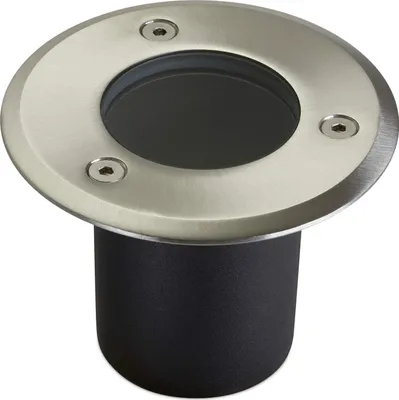 Produktbild von LED Bodeneinbaustrahler ALFA MINI rund Ø 100 mm Edelstahl IP67 GU10-230V Gartenstrahler Bodenleuchte (ohne Leuchtmittel) von SO-TECH