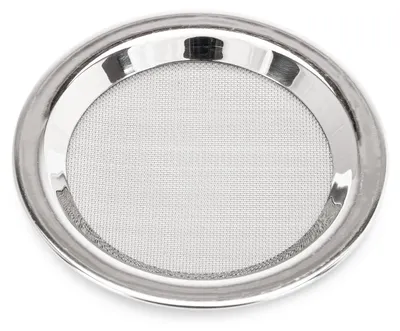 2er-Set Räuchersieb Edelstahl 9 cm rund silber