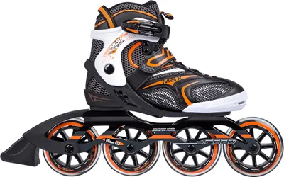 Produktbild von Na1060S Schwarz/Orange Grösse. 42 Nils Extreme Inline Skates