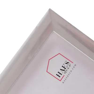 Produktbild von Haes Deco EF9S Easy Frame Kunststoff-Fotorahmen Silber 40x60 cm